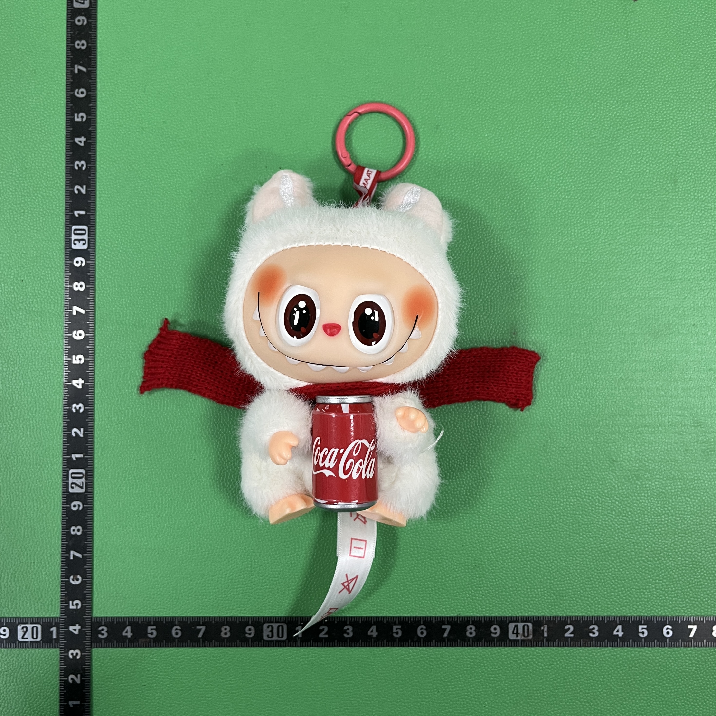 Bubble Mart labubu Coca-Cola series plush blind box macaron trendy toy figure pendant cute doll -3