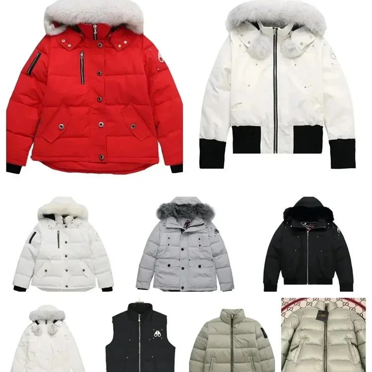 Moncler Red Puffer Jacket with