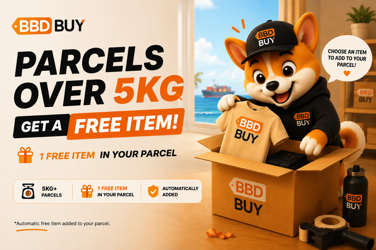🎁 FREE ITEM WITH YOUR PARCEL!